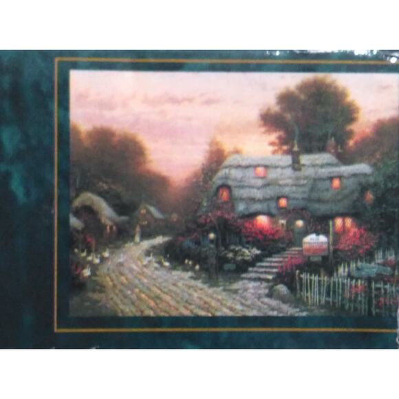 NIB Ceaco THOMAS KINKADE OLDE PORTERFIELD TEA ROOM 1,000 Piece Puzzle 20"X27 - Picture 7 of 8